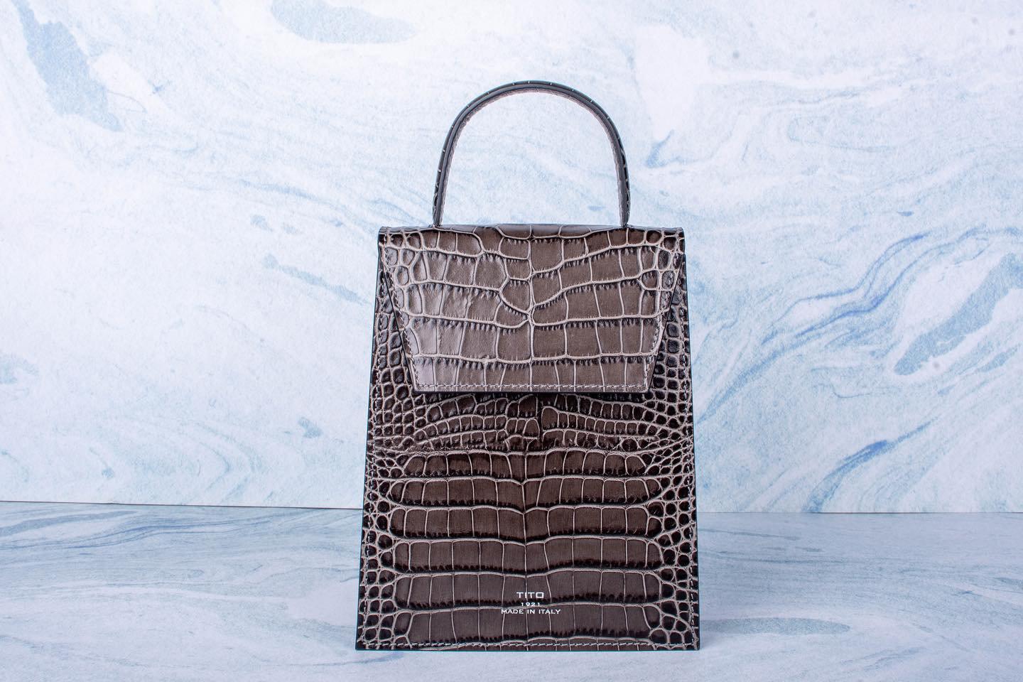 Borsa del brand di Pelletteria Fusella